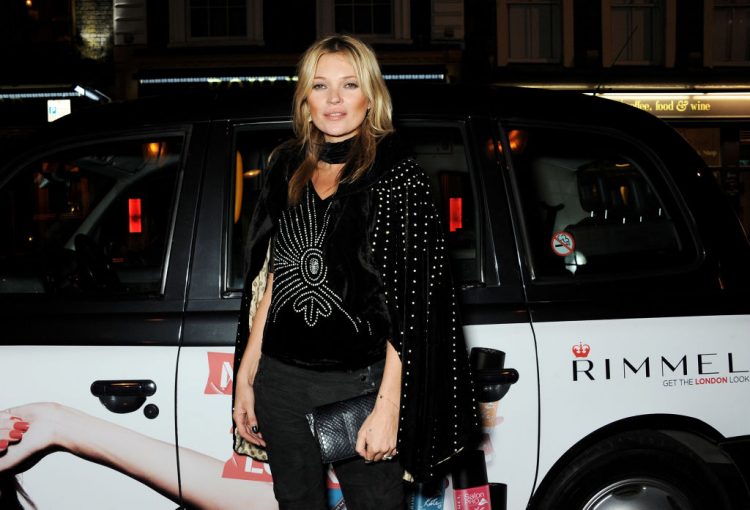 LONDON, ENGLAND - OCTOBER 10:  Kate Moss arrives at the Rimmel London 180 Years of Cool party at the London Film Museum on October 10, 2013 in London, England.  (Photo by David M. Benett/Getty Images for Rimmel London)