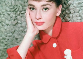 British actress Audrey Hepburn on the set of Sabrina, directed by Billy Wilder. (Photo by Sunset Boulevard/Corbis via Getty Images)